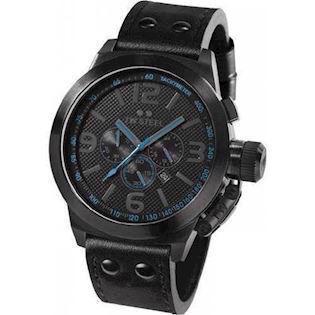 TW 905 TW Steel sort sports ur i 50 mm med blå tal
